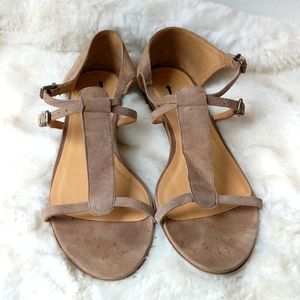 J.Crew Suede Stone Sandals